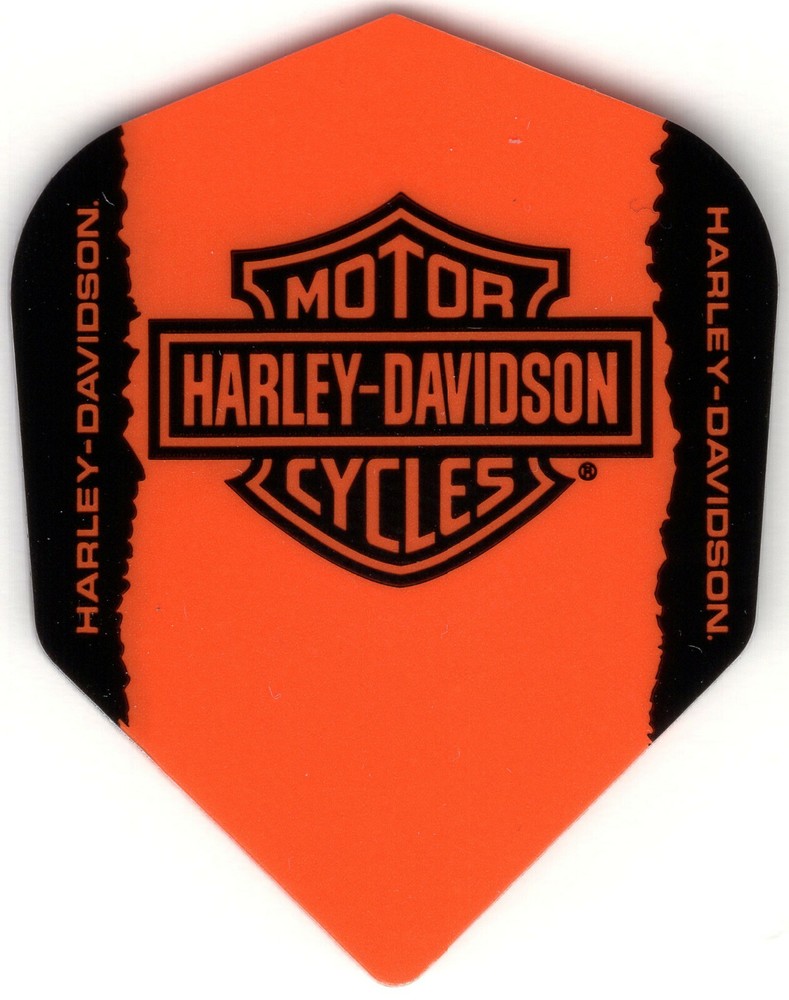 Ripped Harley Davidson Logo Dart Flights: 3 per set