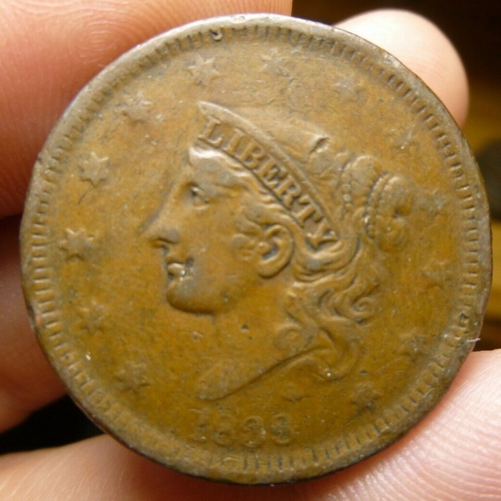 1838 Matron Head Large Cent