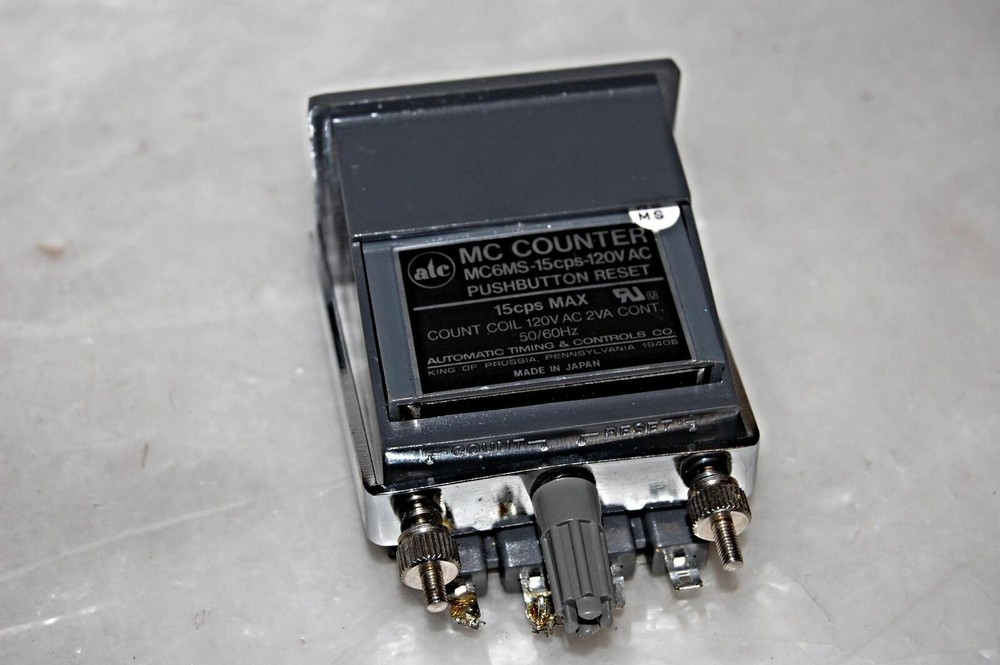 ATC MC6MS SER MC COUNTER W/ PUSHBUTTON RESET
