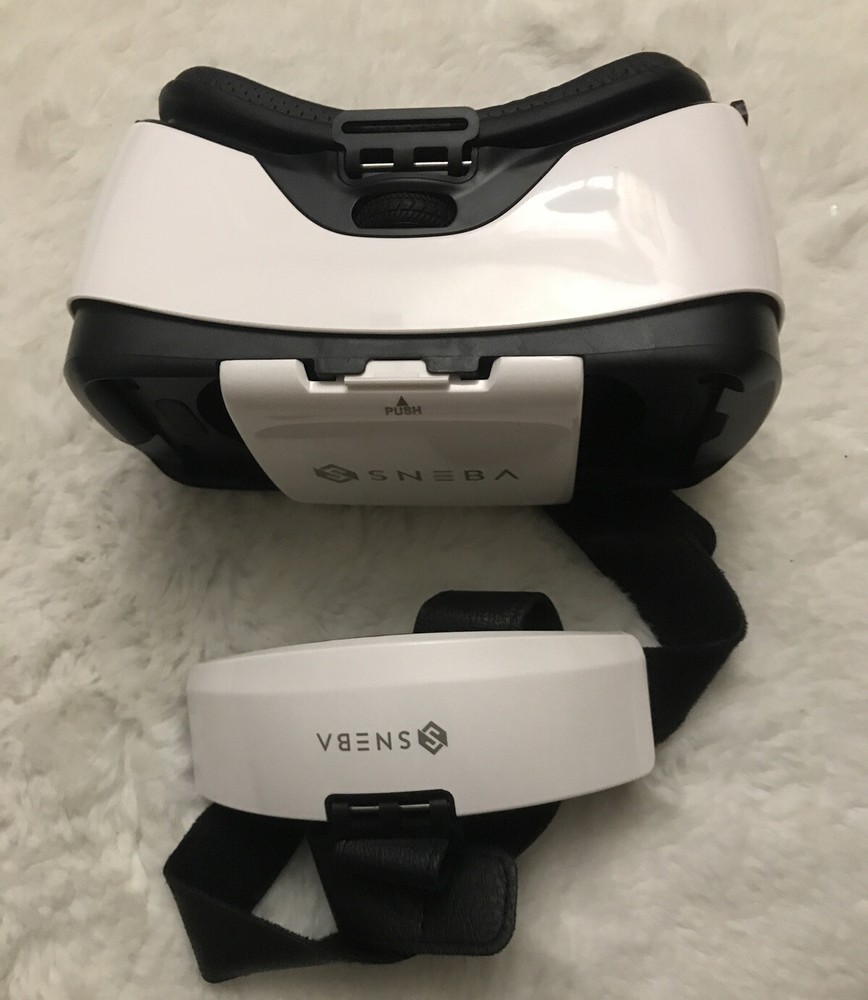 WapSter Vr Headset, Sneba White Virtual Reality, Headset VR Glasses