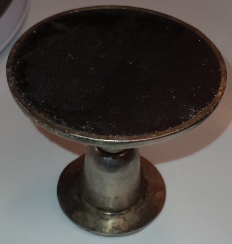 Godinger 3" Silver plated Candleholder