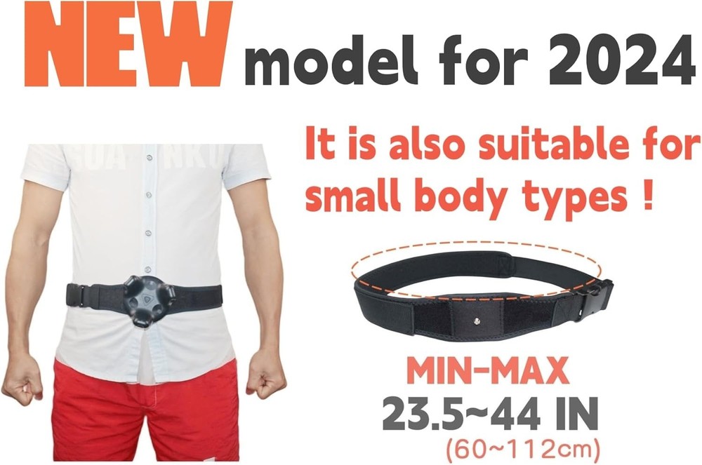 Universal 3-in-1 VR Tracker Straps for Full Body Tracking - Adjustable & Durable
