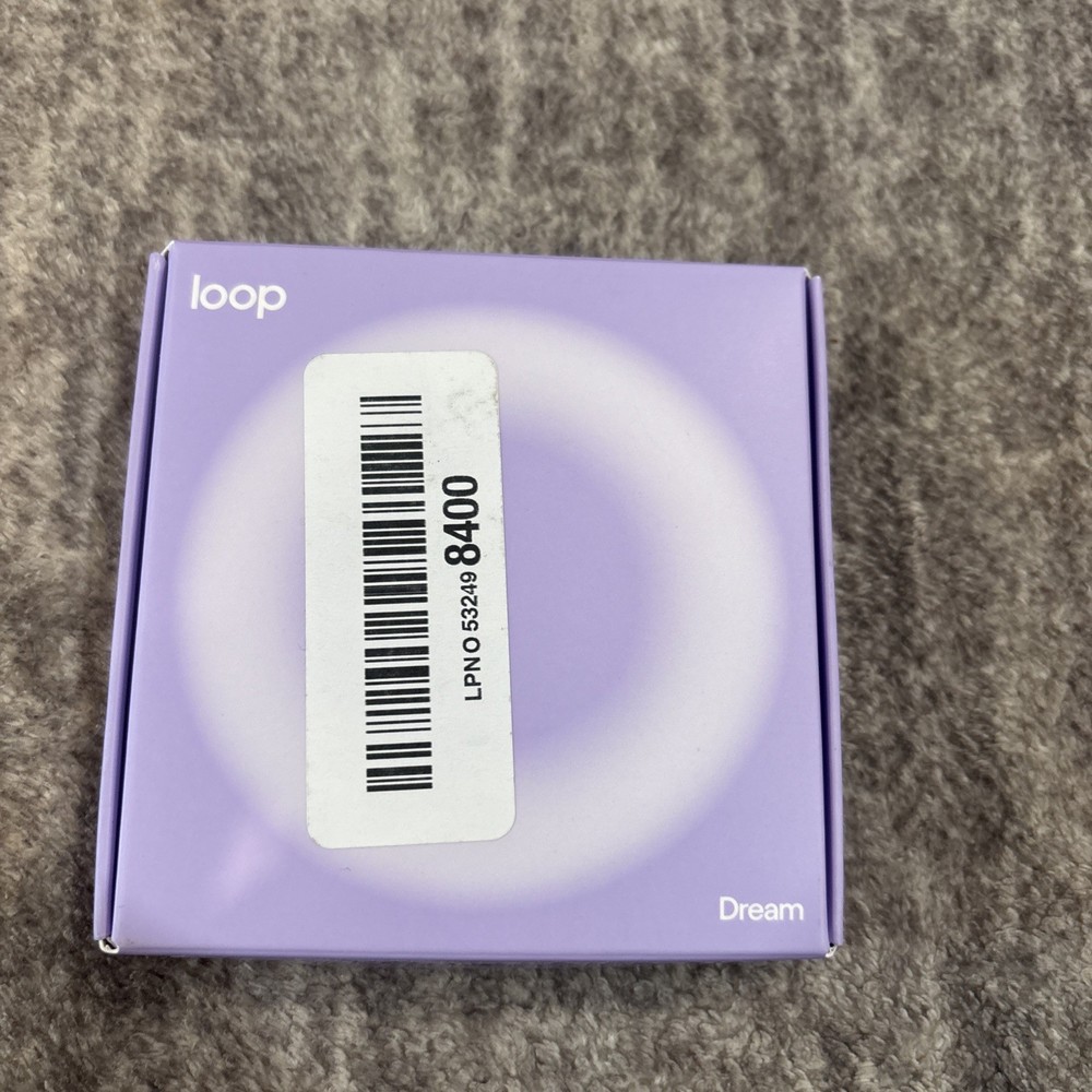 Loop Dream Silicone/Memory Foam Tips Sleeping Comfortable Lilac