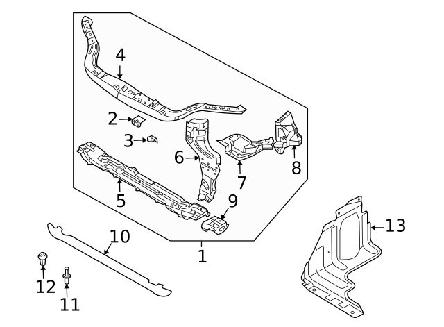 Genuine GM Multi-Purpose Retainer 94530507