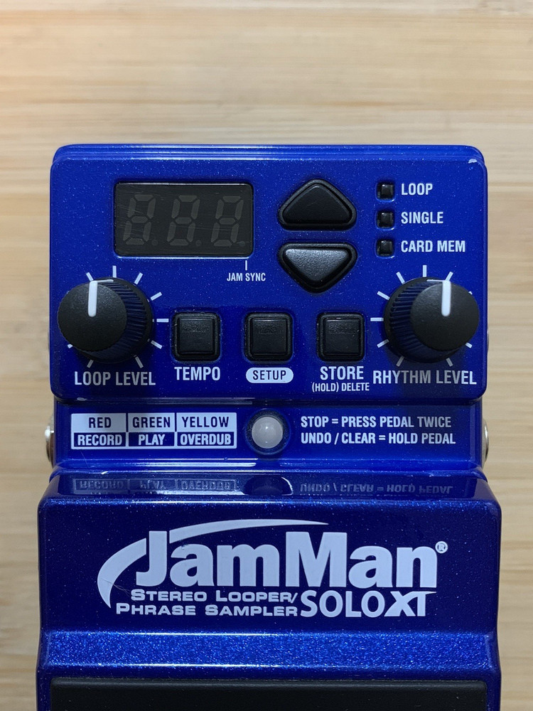 DigiTech JamMan Solo XT Looper Guitar Effect Pedal