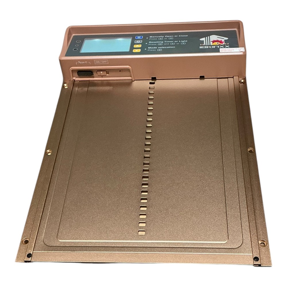 Parts Only Automatic Chicken Coop Door Solar Powered with Timer & Light Sensor