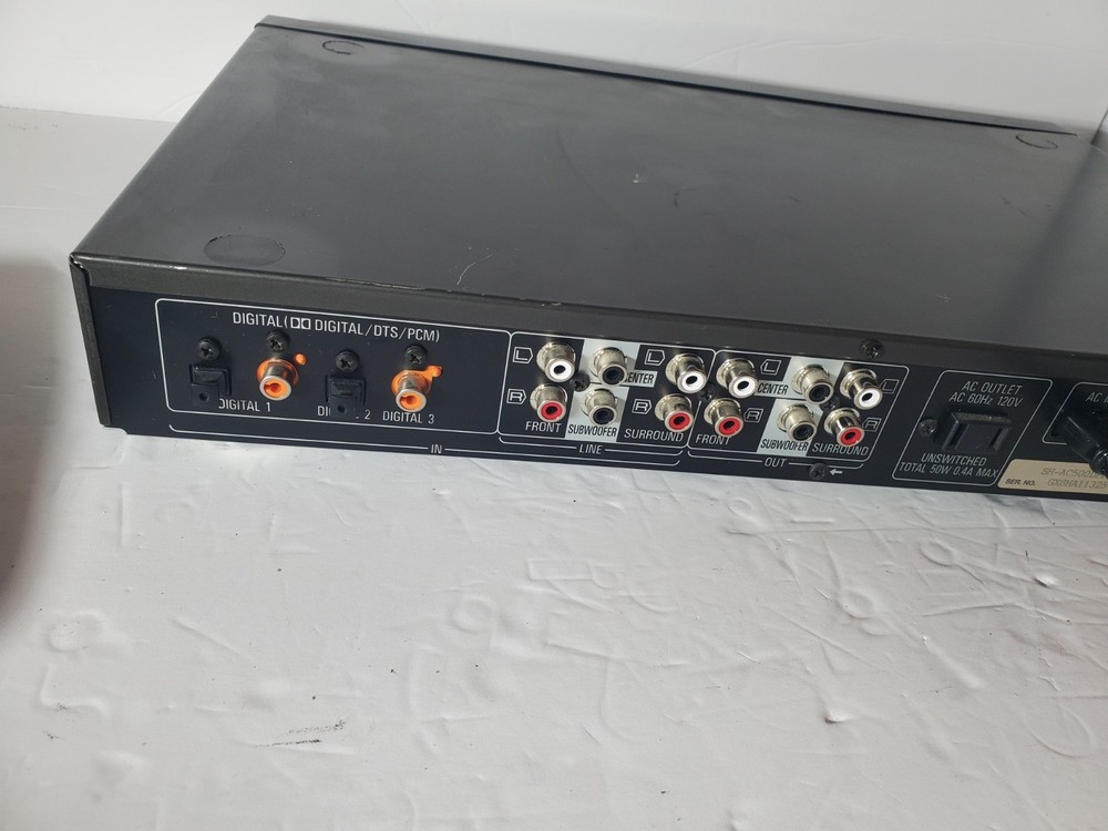 Technics SH-AC500D Digital Signal Processor Dolby--Tested With Remote