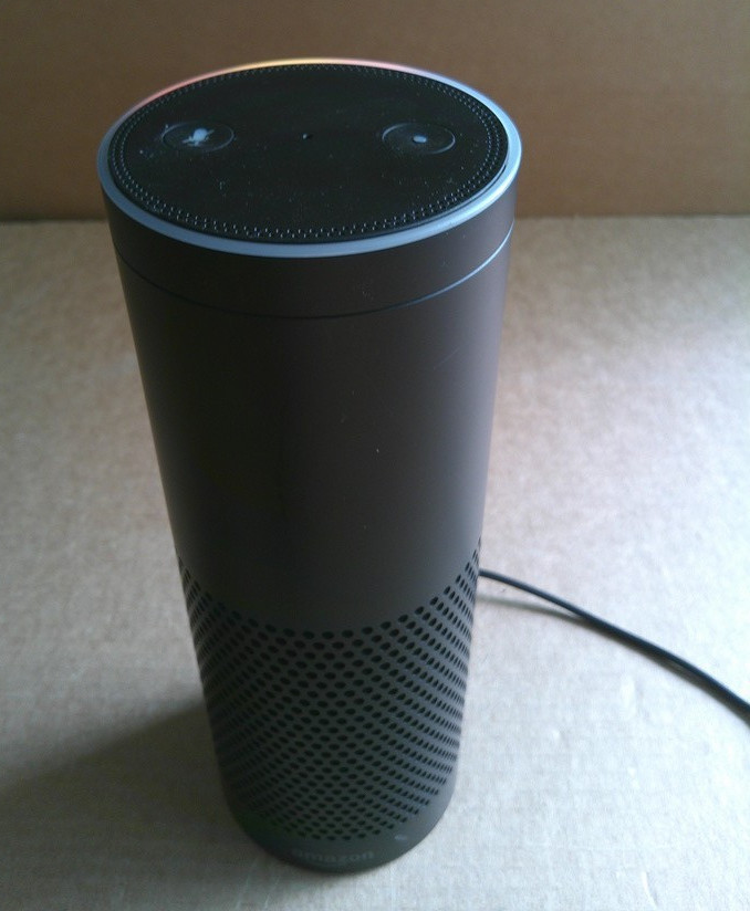 Amazon Echo 1st Generation Smart Assistant Home Bluetooth Speaker (Black)