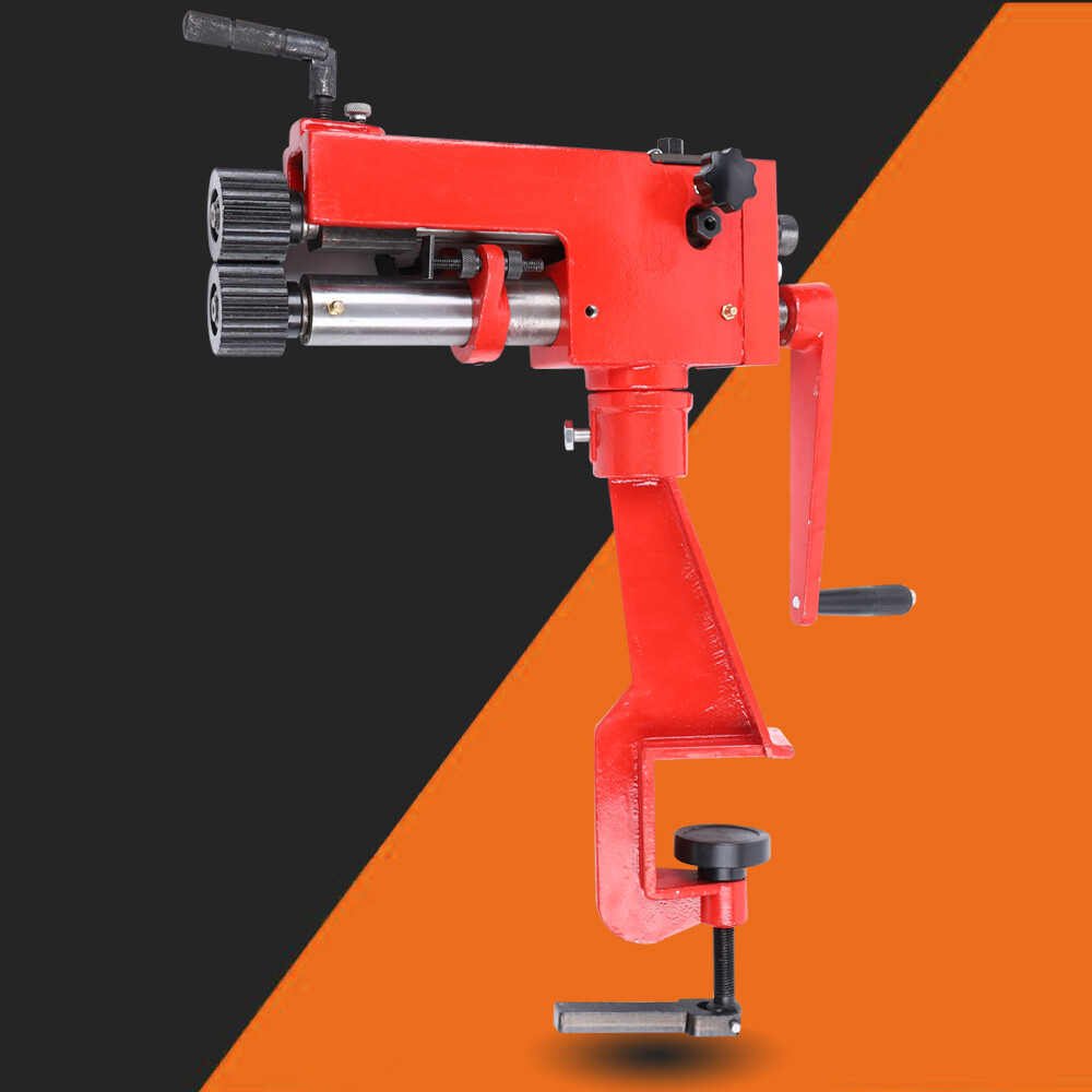 7'' Sheet Metal Bead Roller Bending Bender Rolling Machine Equipment+6 Die Sets