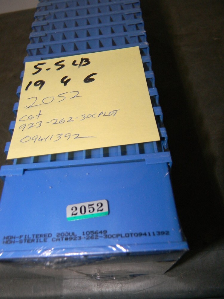 Molecular BioProducts 923-262-30CPLOT09411392, Non Filtered 200UL 105649