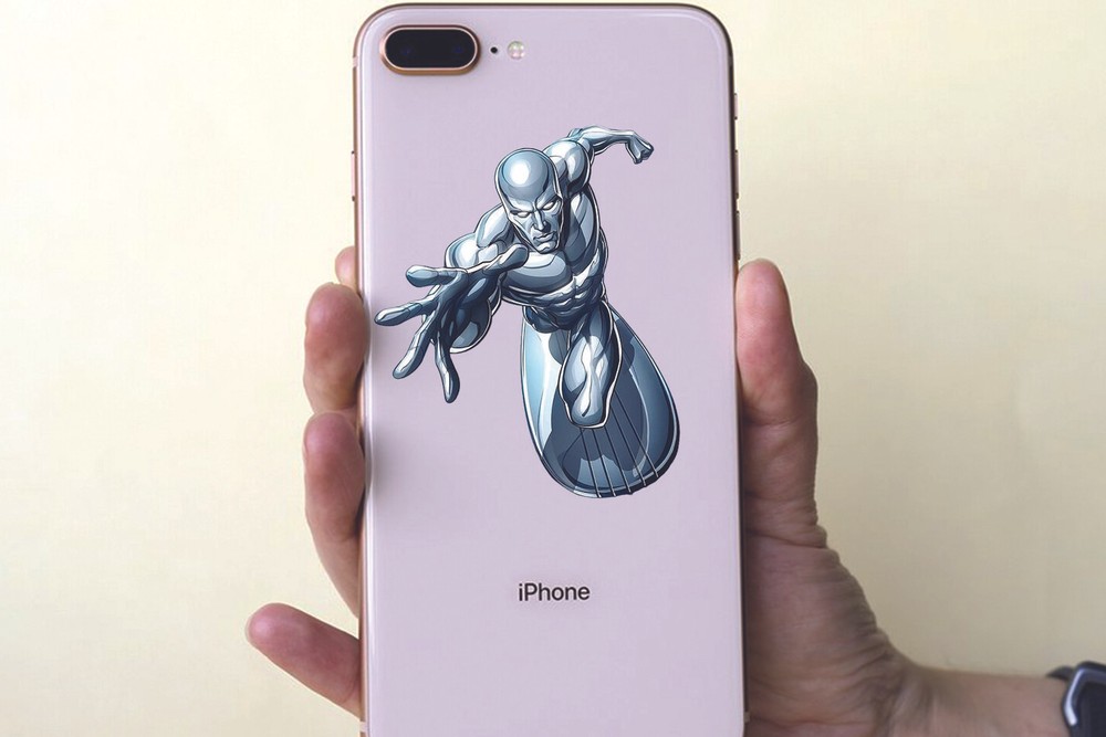 Silver Surfer Main Sticker / Vinyl Decal | 10 Sizes?? with tracking