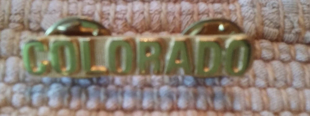 COLORADO state bar pin badge