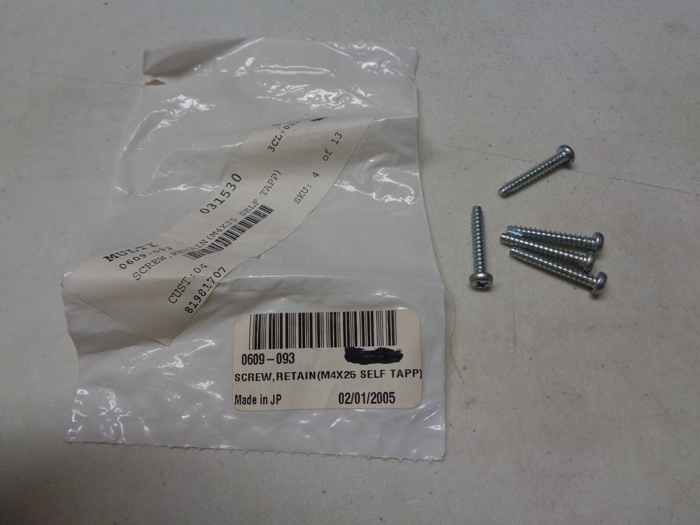 ARCTIC CAT SCREW 0609-093 QTY-5