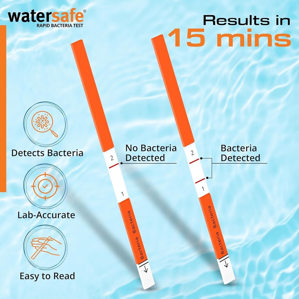 Pool and Spa Rapid Bacteria by , Detects Down to 1 Bacteria/μL, including E....