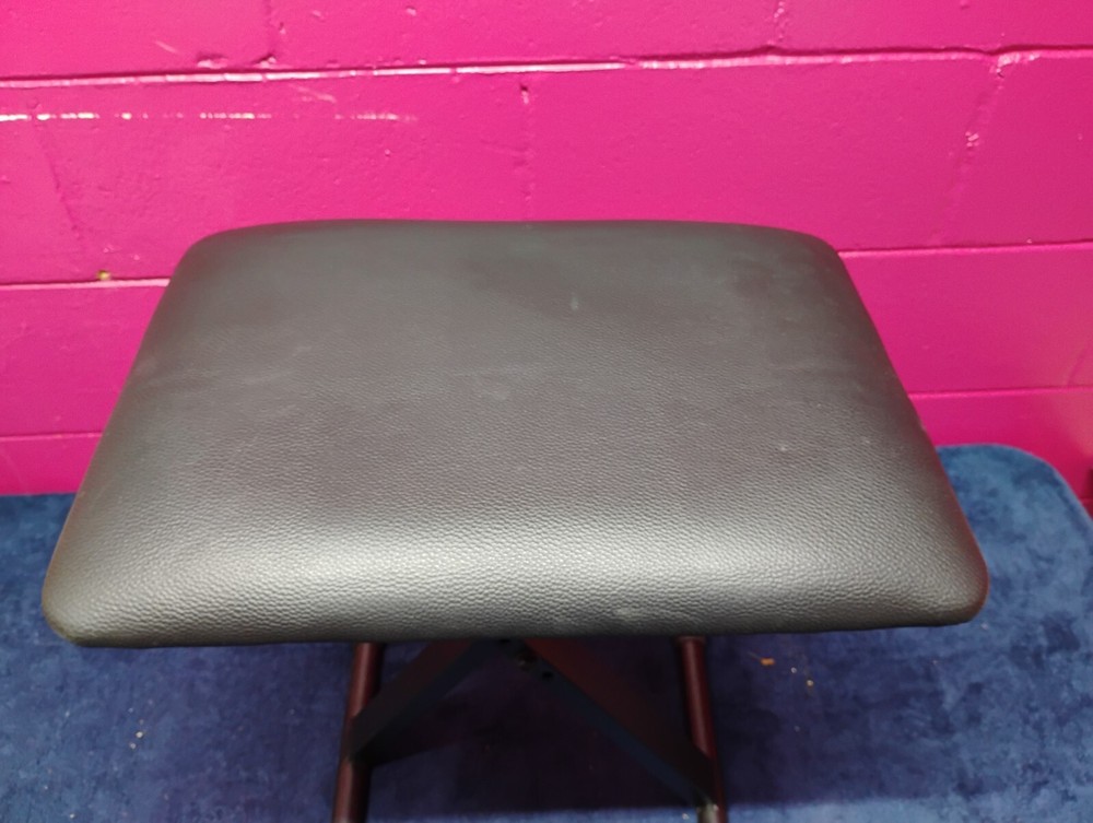 Casio ARBENCH X-Style Adjustable Padded Folding Keyboard Bench-Black