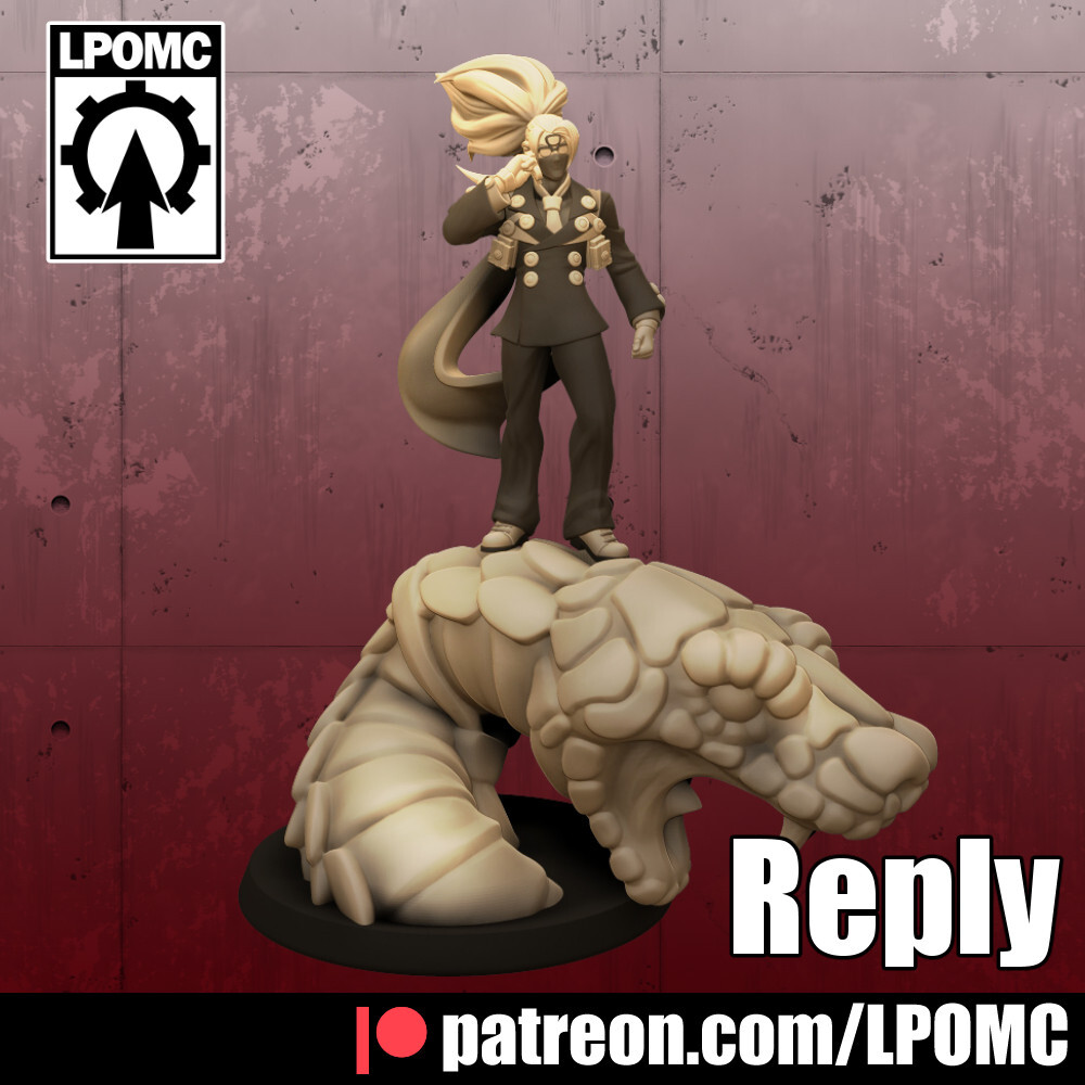 DnD Miniature 32/75mm Business Ninja Reply by LPOMC