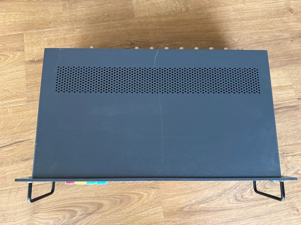 Extron System 8 Plus Switcher - Sticky Buttons, Missing Screws AS IS NO Returns