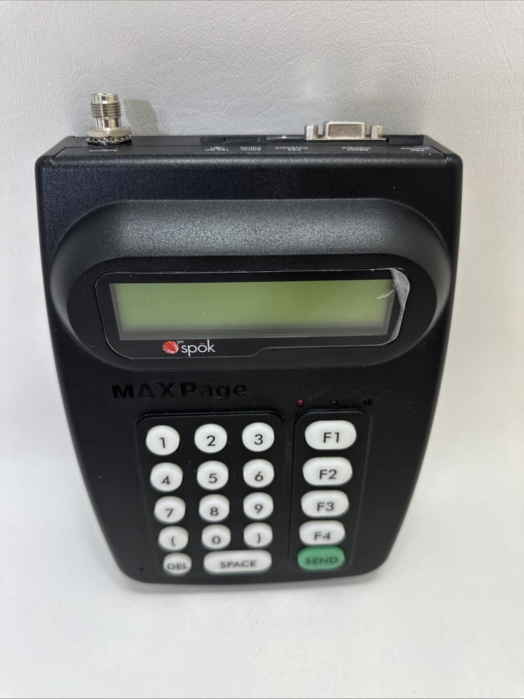 Spok MAXPage T5GPT5 Paging Terminal NO power supply Pulled from working system