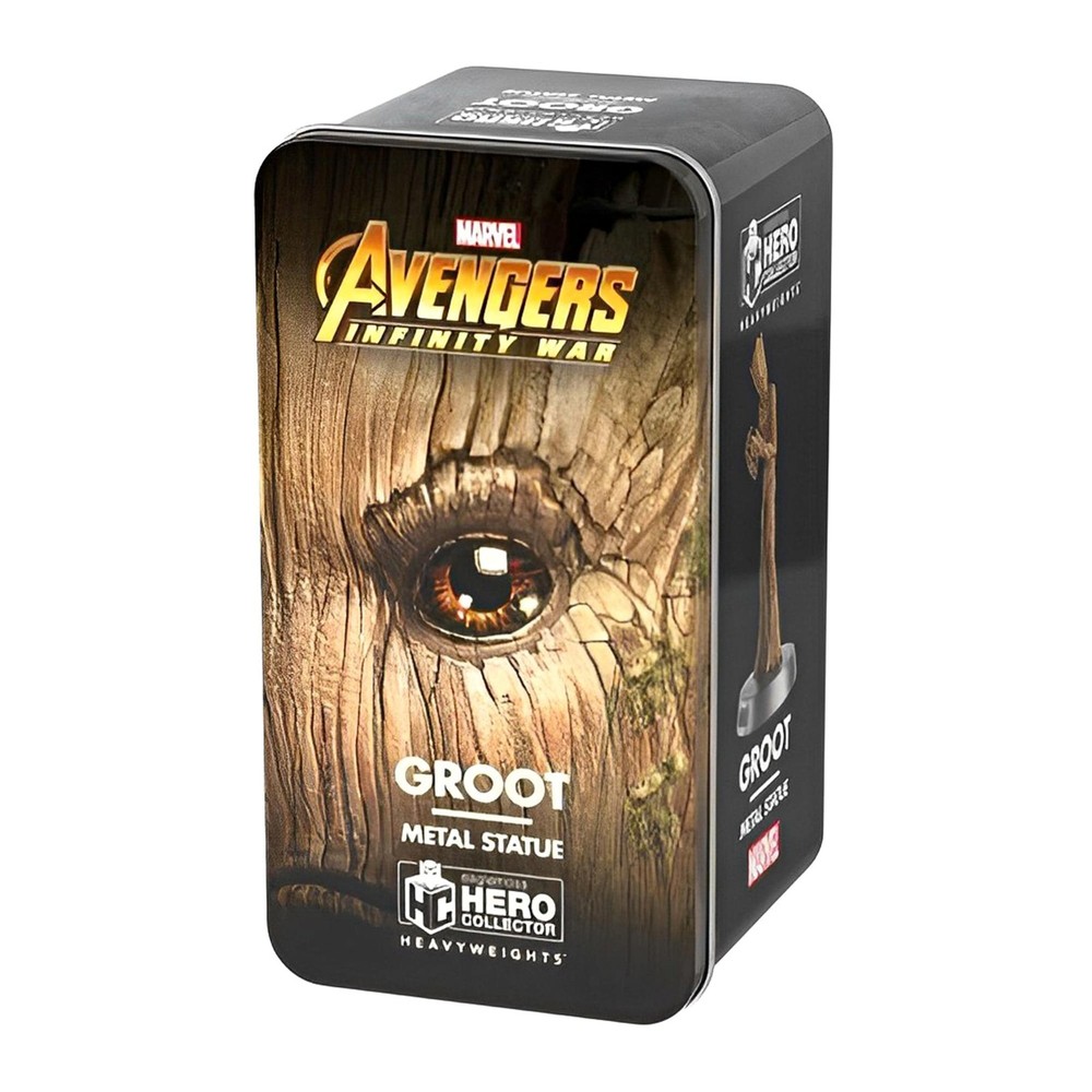 Eaglemoss Marvel Heavyweights 1:18 Scale Metal Statue | 004 Groot