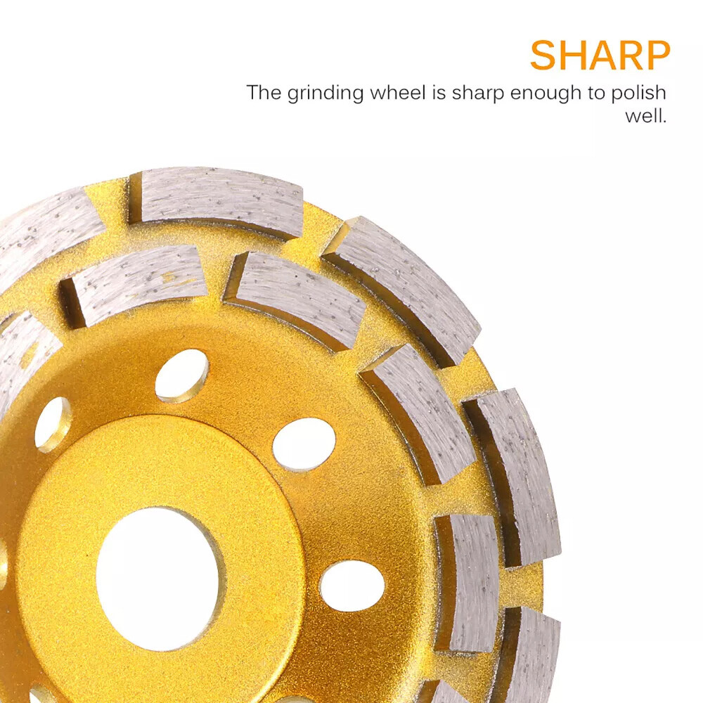 115mm Diamond Segment Grinding Wheel Disc Cup Marble Concrete Granite Stone❥