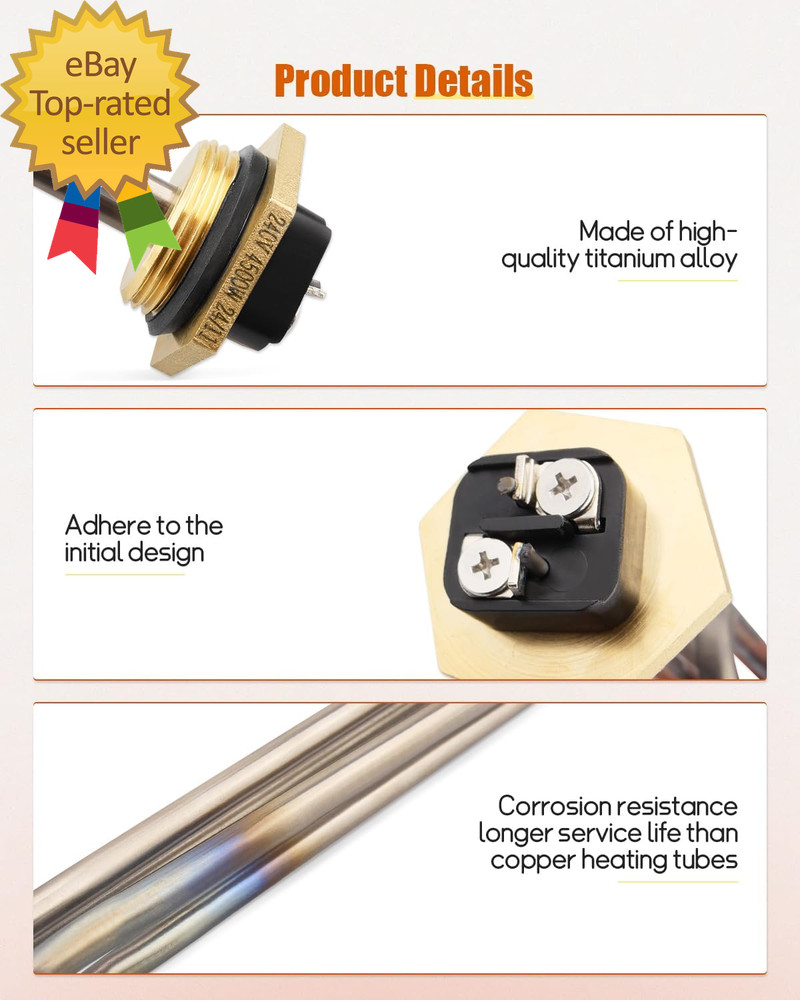 Water Heater Element Replacement Fit for Rheem Marathon Replace SP213670