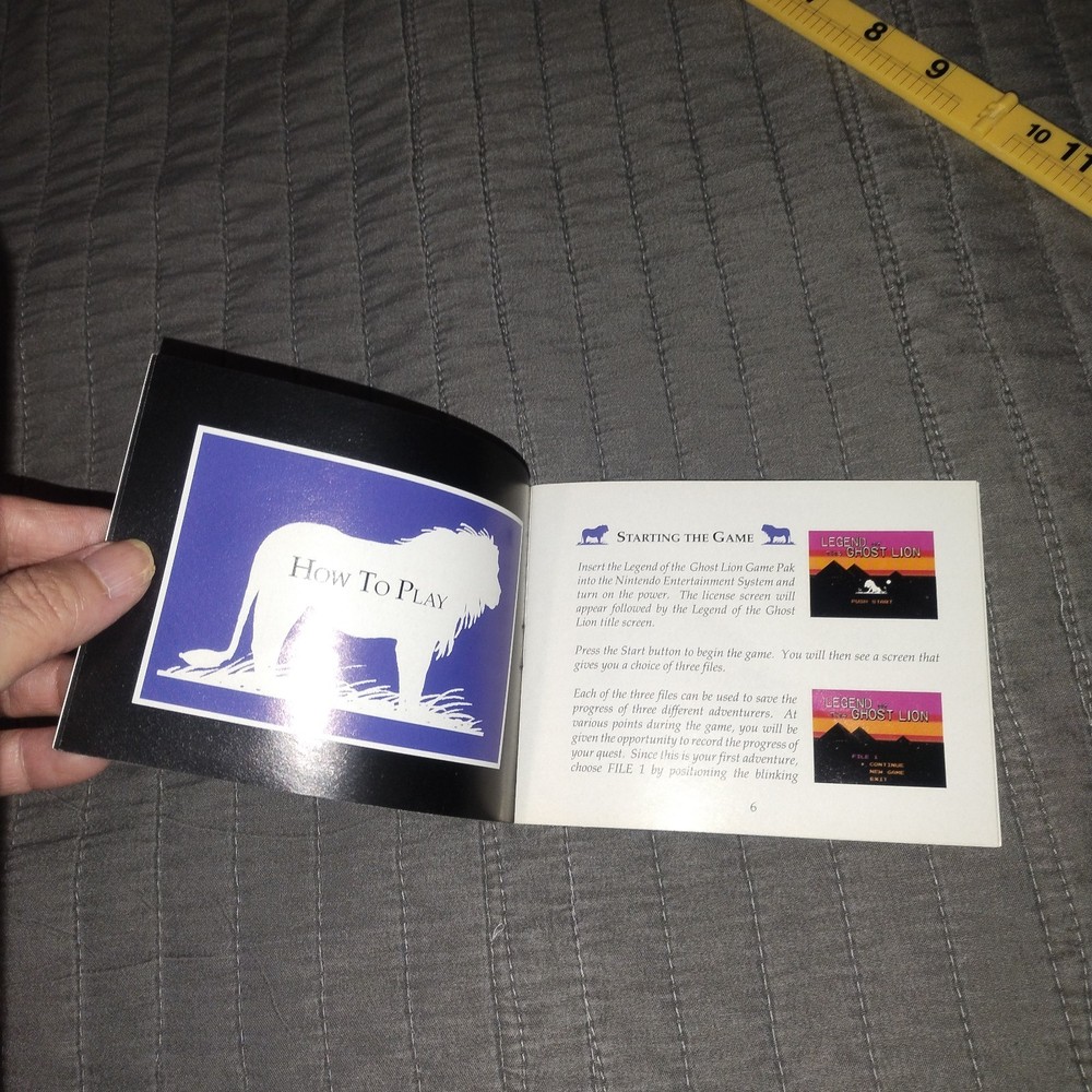 Ghost Line For NES Instruction Manual Only