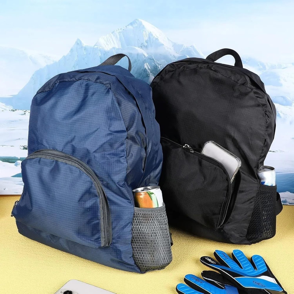 Sherr 10 Pack 17" Classic Backpacks in Bulk Foldable Lightweight Back Packs...