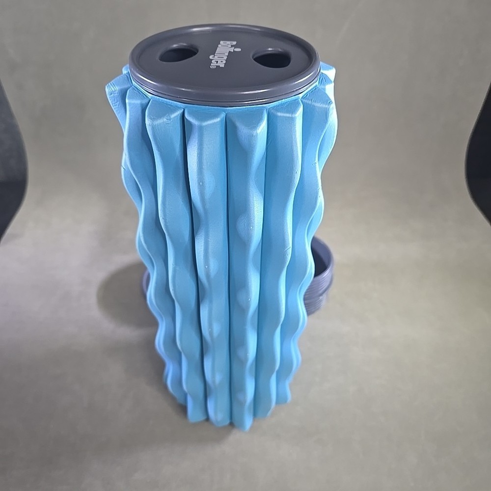 Bollinger Foam Deep Tissue Roller with endcaps and adaptor