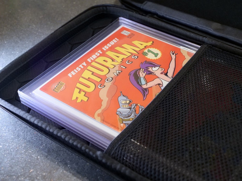 2 QTY COMIC SHELL ⚡ UPGRADED V2 Hardshell Travel Case Storage Box Graded CGC Raw