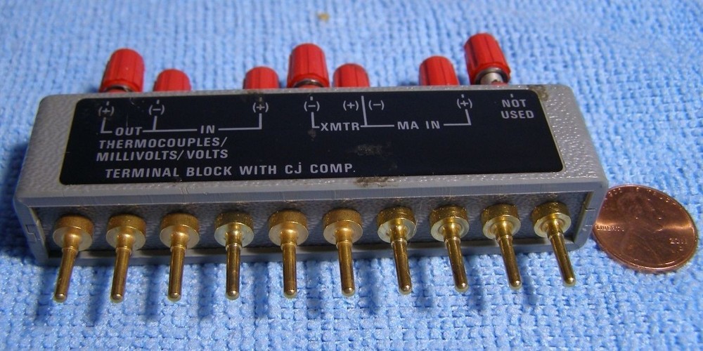 TERMINAL BLOCK WITH CJ COMP.