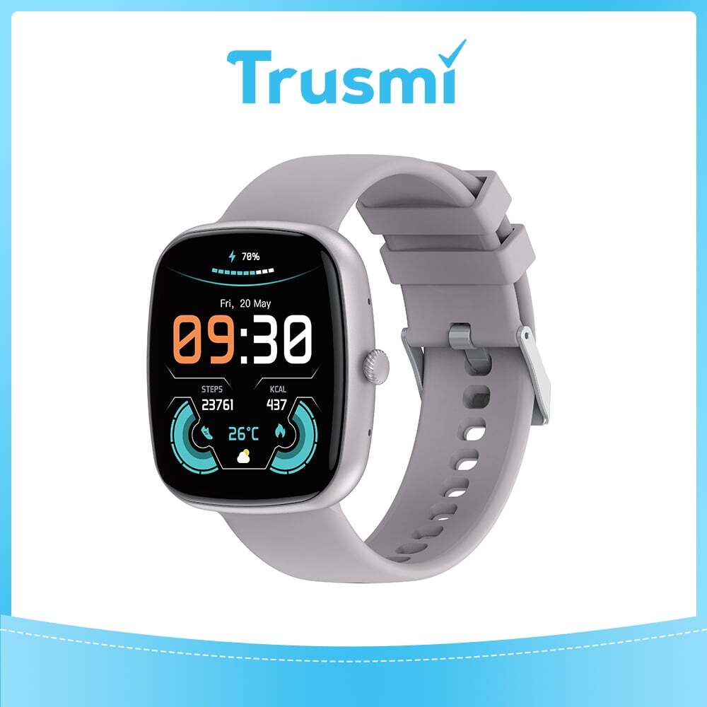 Trusmi Smart Watch Grey