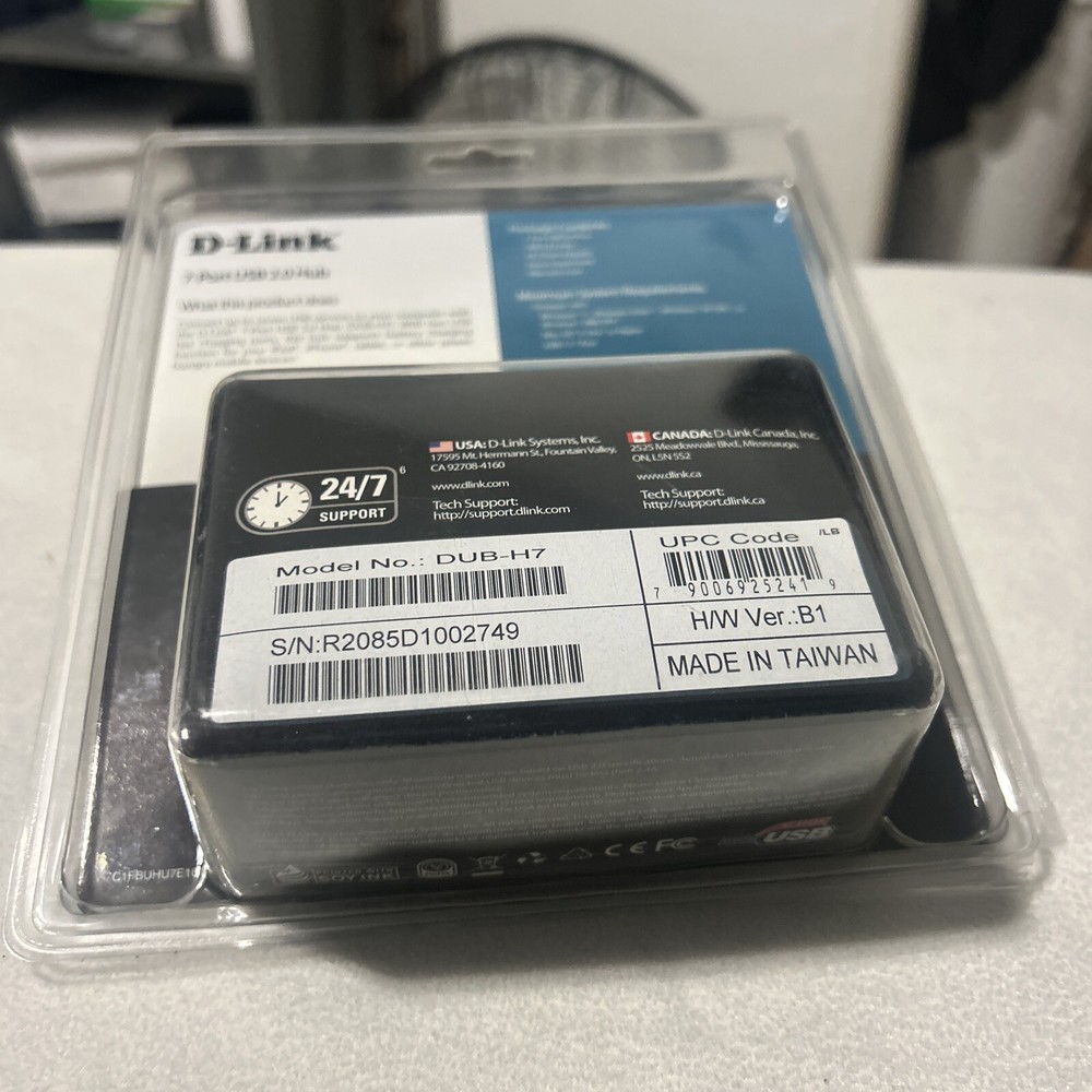 D-Link DUB (DUBH7) 7-Ports External Hub