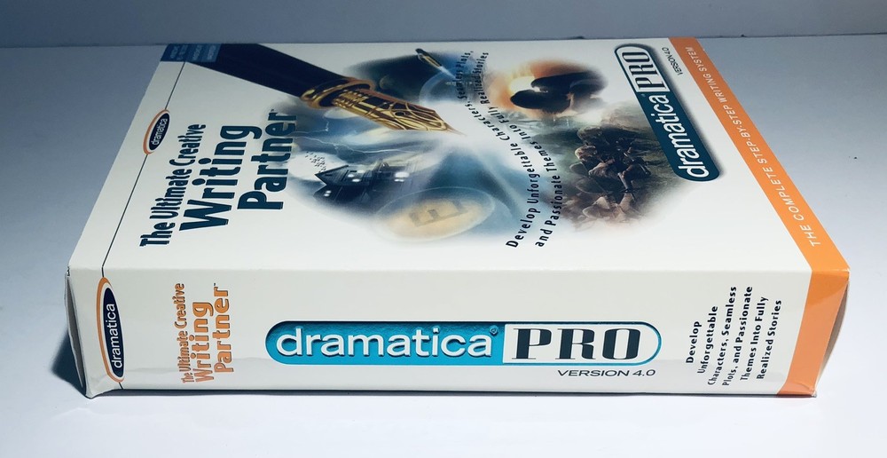 Write Brothers Dramatica Pro Version 4.0 Windows PC & Mac Software Big Box