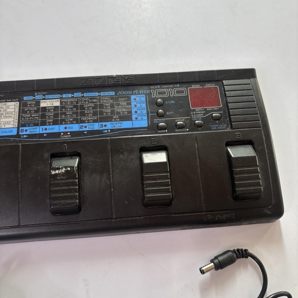 Zoom Model 1010 Multi Effect Guitar Pedal