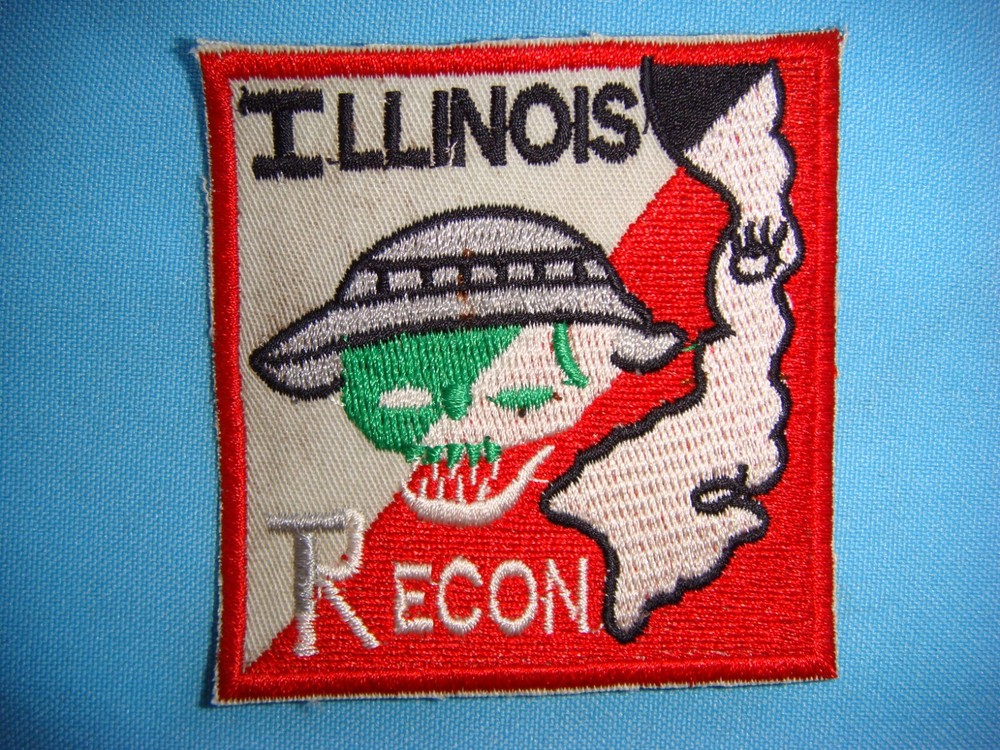 VIETNAM WAR PATCH, US  ILLINOIS RECON