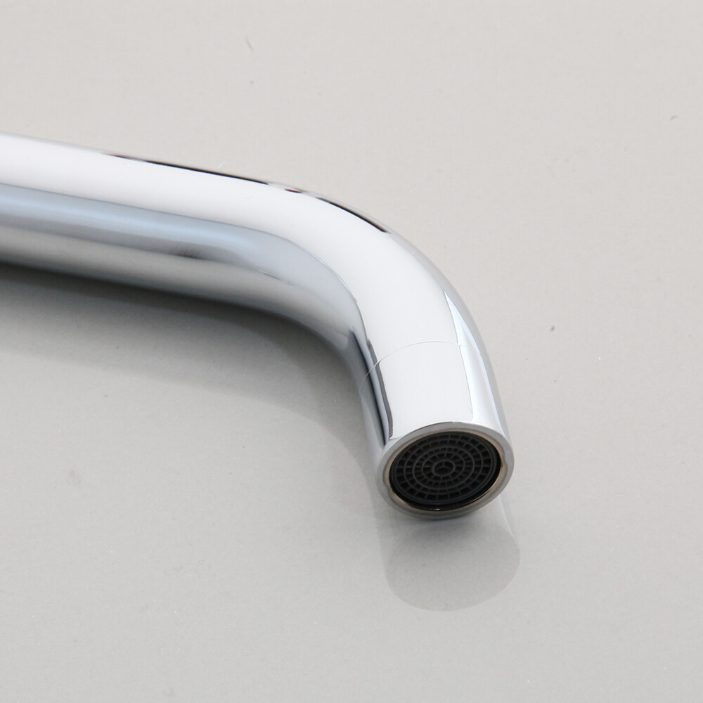 Wall Mount Touchless Bathroom Sink Automatic Sensor Faucet Cold Water Only Taps
