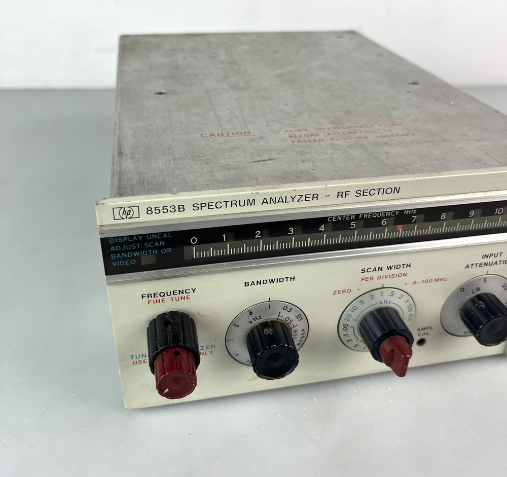 HP SPECTRUM ANALYZER RF SECTION 8553B