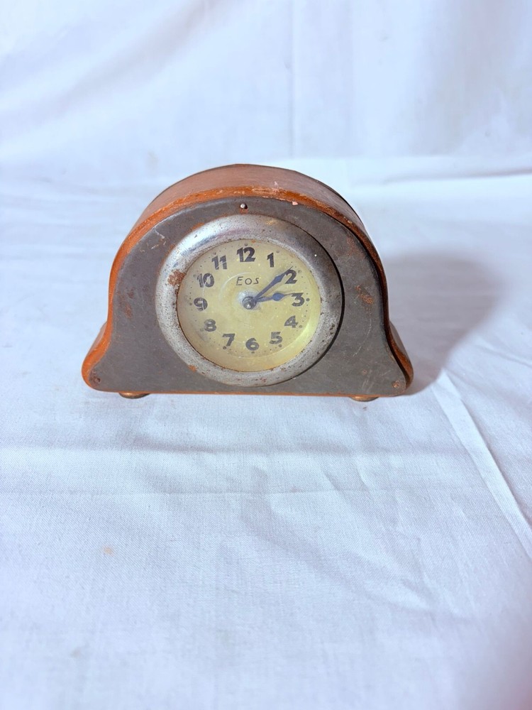Antique 1930s EOS Butterfly Alarm Clock