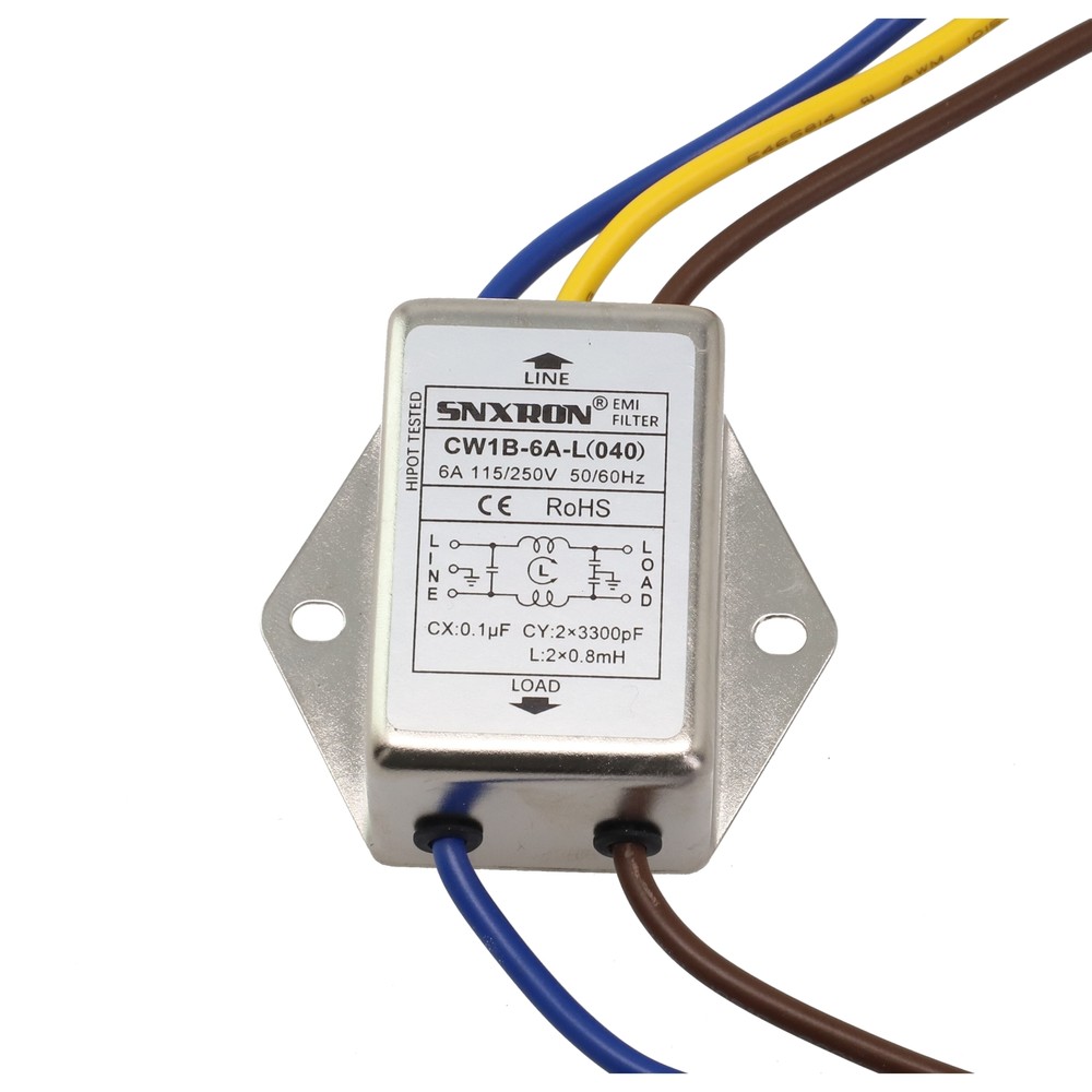 Interference Suppressing Filter for Electronic Equipment CW1B L 3A/6A/10A