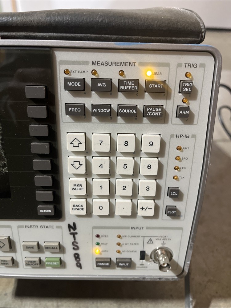 HP 3561A Benchtop Dynamic Signal Analyzer Single Channel