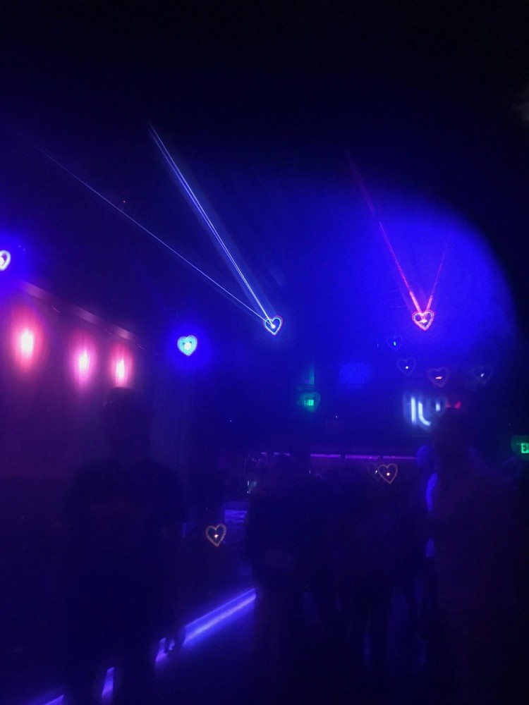 Alternative Imagination Diffraction Heart Glasses - See One Size, Black