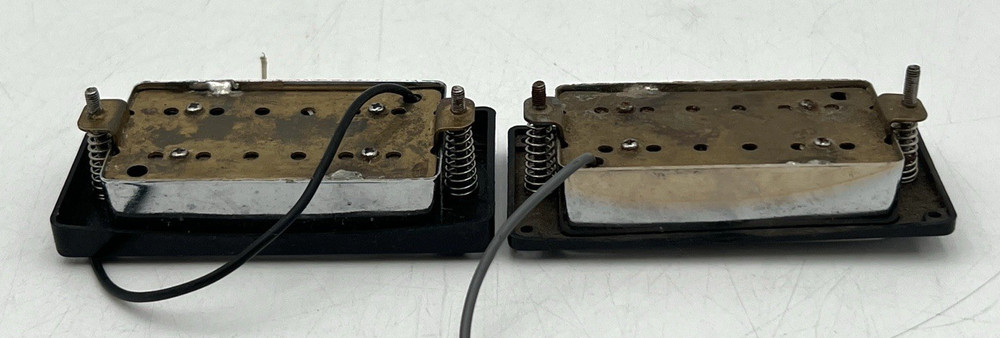 (2) BRIDGE HUMBUCKER GUITAR PICKUPS UNDRANDED UNTESTED