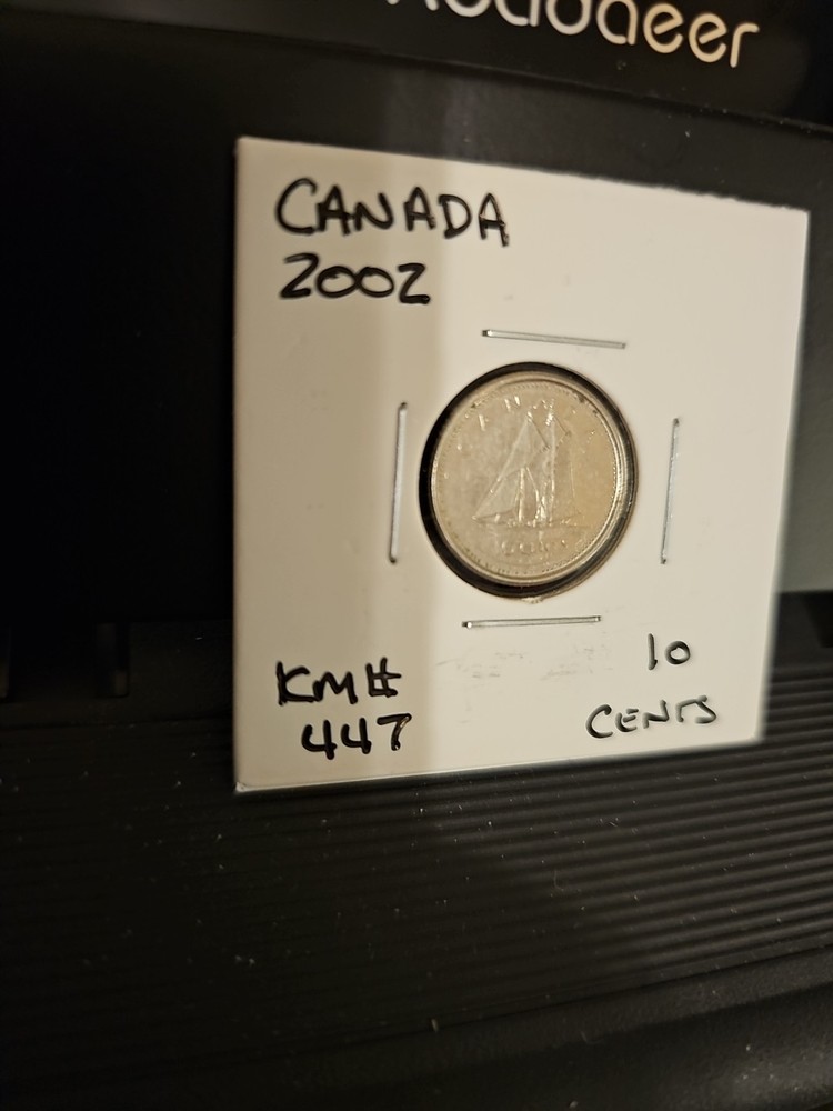 2002 Canada 10 Cents KM# 447