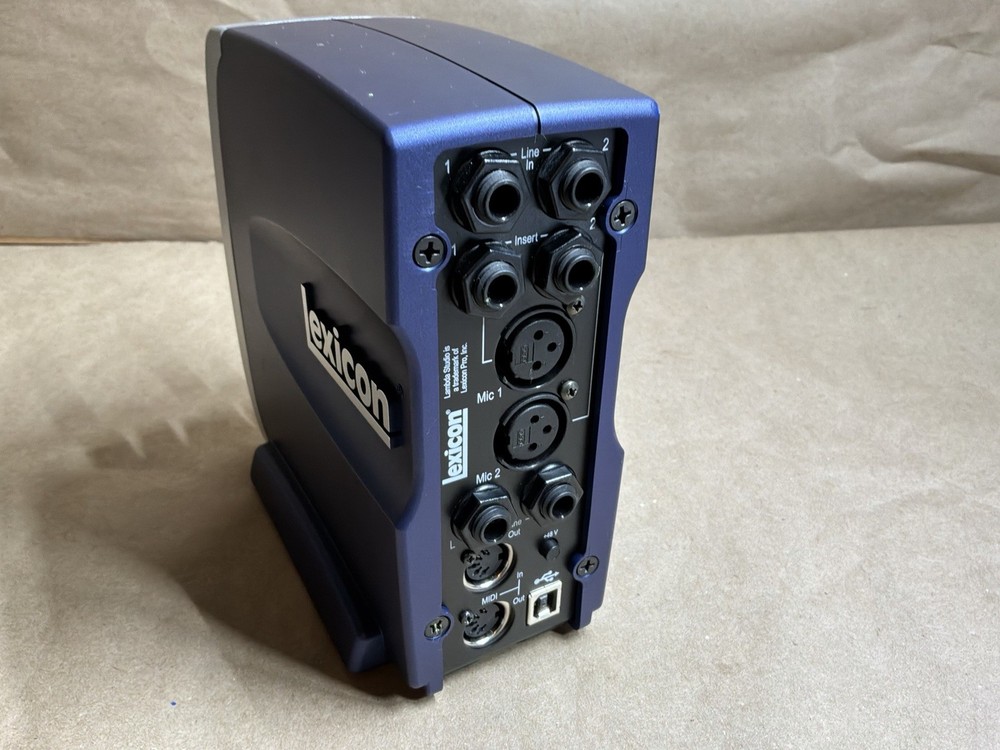 Lexicon LEXLAMBDAV Lambda USB Audio Interface Desktop Recording Studio v 2.0