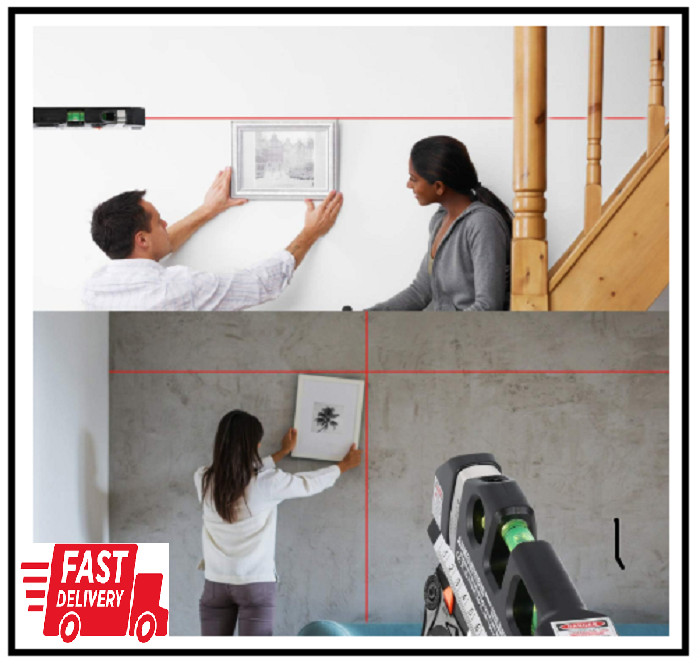Laser Level Tool, Multipurpose Laser Level Kit Standard Cross Line Laser Level L