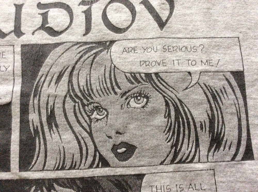 GRAY STUDIOV "ROMANCE COMIC" T-SHIRT