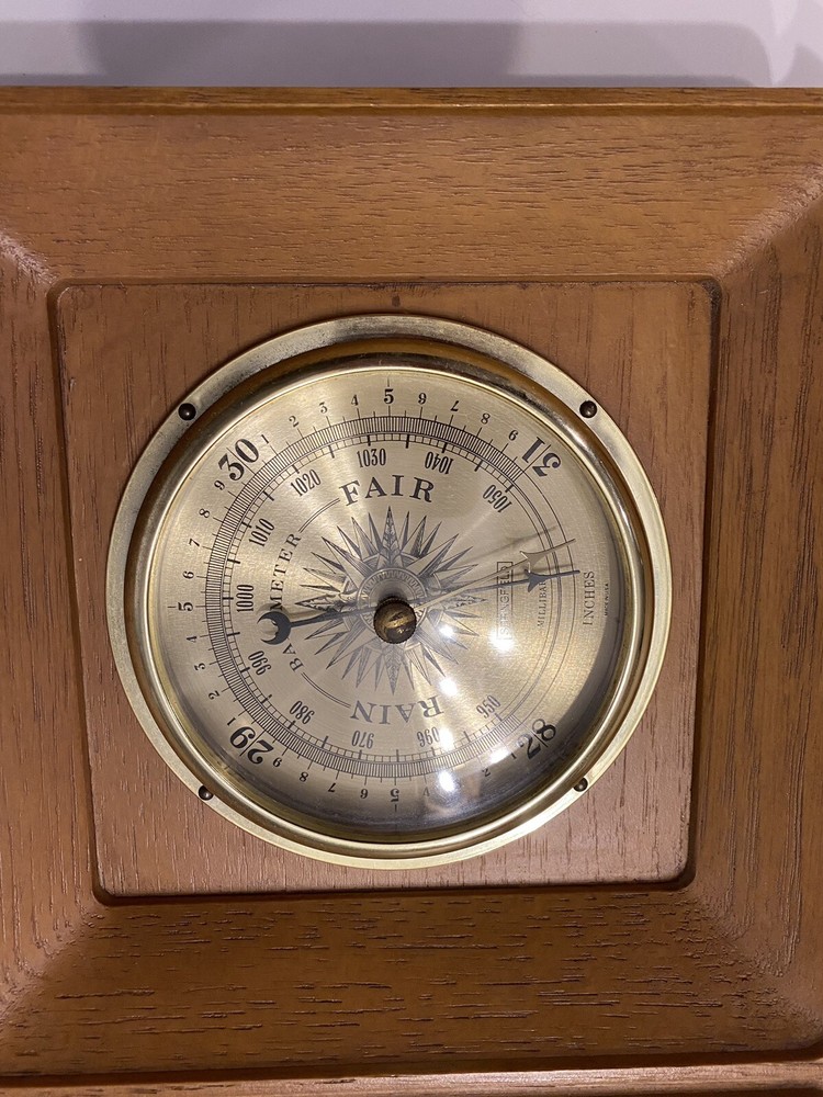 Springfield instrument thermometer barometer weather vintage
