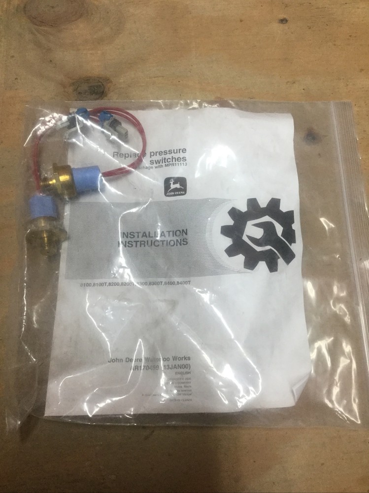 MPR11113, Replacement Pressure Switches
