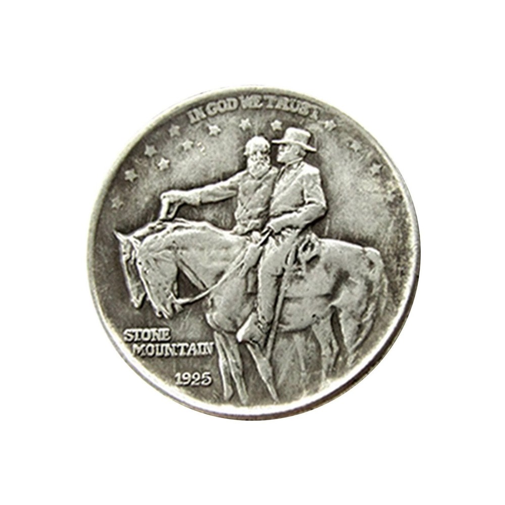 1925 STONE MOUNTAIN Silver Commemorative Coin Liberty Half Dollar