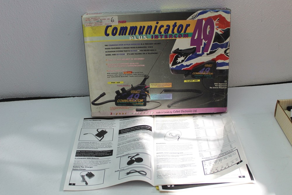 COLLETT ELECTRONICS COMMUNICATOR PLUS INTERCOM 49 (SBG)